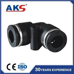 Raccords enfichables pneumatiques pour tubes coudés Union